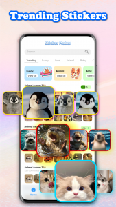 اسکرین شات برنامه Sticker Maker: AI Maker 3