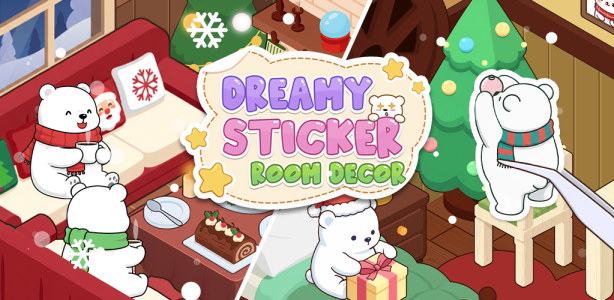 اسکرین شات 6 بازی Dreamy Sticker: Room Decor