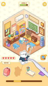 اسکرین شات 4 بازی Dreamy Sticker: Room Decor