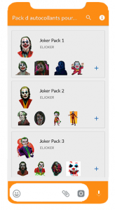 اسکرین شات برنامه 💯 Jokers Stickers For Whatsapp 2019 💯 1