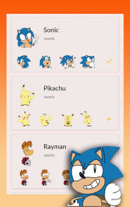 اسکرین شات برنامه 🔥 Sonic Stickers for Whatsapp 2020 4