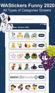 اسکرین شات برنامه New Vinkle Stickers 2020 : Funny WAStickersapps 2