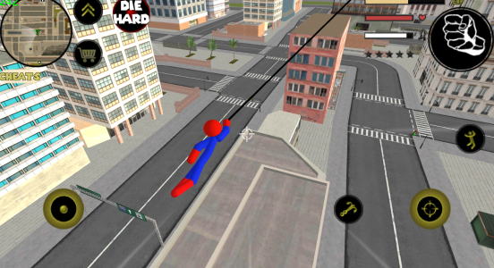 اسکرین شات 1 بازی Stickman spider Story Hero