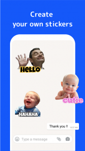 اسکرین شات برنامه Sticker Maker 1
