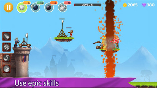 اسکرین شات بازی Stickman Catapult - Epic War 3