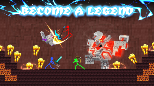 اسکرین شات 1 بازی Block Fight Craft Adventure