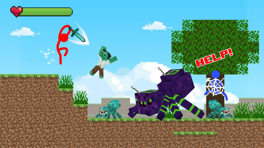 اسکرین شات بازی Block Fight Craft Adventure 5