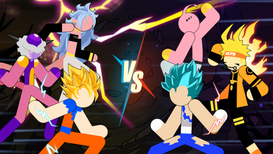 اسکرین شات 4 بازی Stickman Dragon Fight - Super