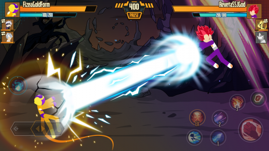 اسکرین شات بازی Stickman Dragon Fight - Super  2