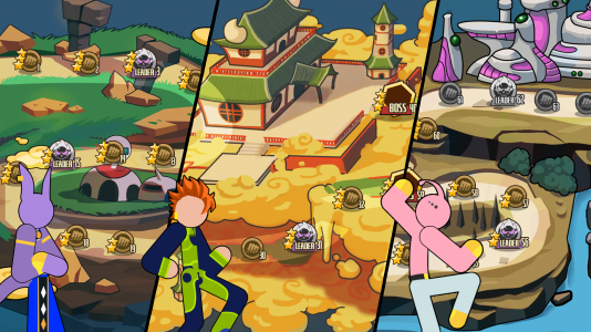 اسکرین شات 6 بازی Stickman Dragon Fight - Super