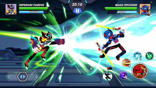 اسکرین شات بازی Stickman Hero Fight 5