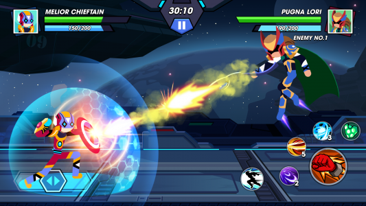 اسکرین شات 2 بازی Stick Hero Fight