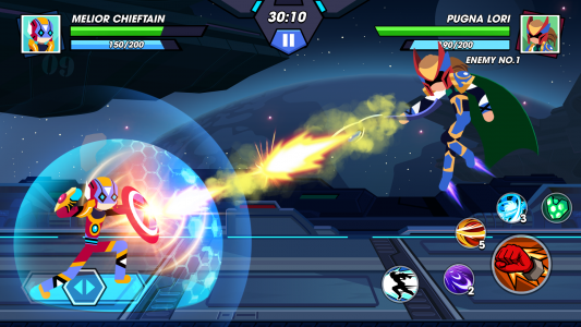 اسکرین شات بازی Stickman Hero Fight 2