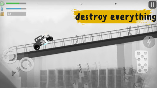 اسکرین شات بازی Stickman Destruction Zombie Annihilation 5