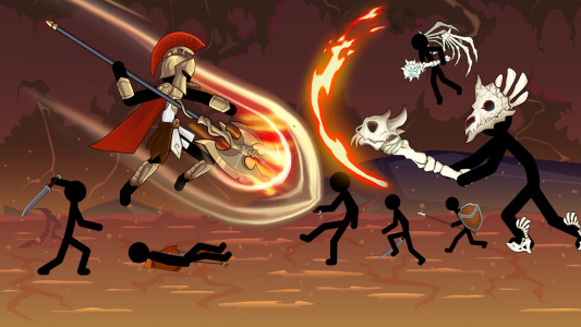 اسکرین شات 6 بازی Stick Giant: Army Battle