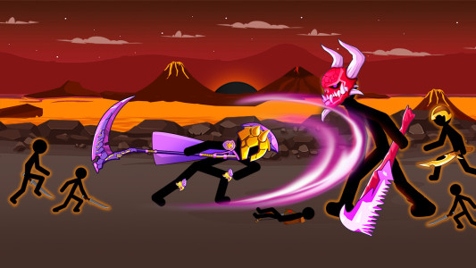 اسکرین شات 2 بازی Stick Giant: Army Battle