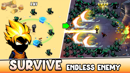 اسکرین شات 4 بازی Stickman Survivor: RPG Games