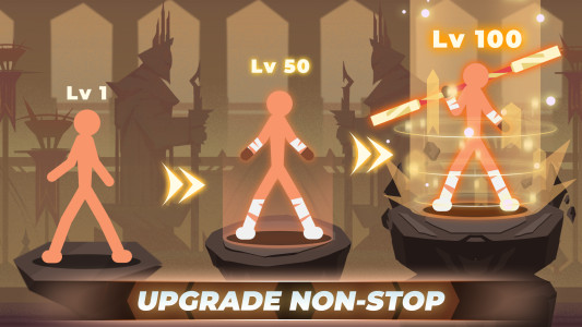 اسکرین شات 4 بازی Stickman vs Monster: Idle RPG