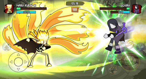 اسکرین شات بازی Stickman Ninja Fight 3