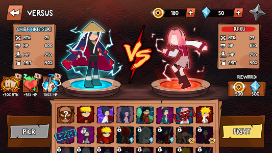 اسکرین شات بازی Stickman Ninja Fight 7