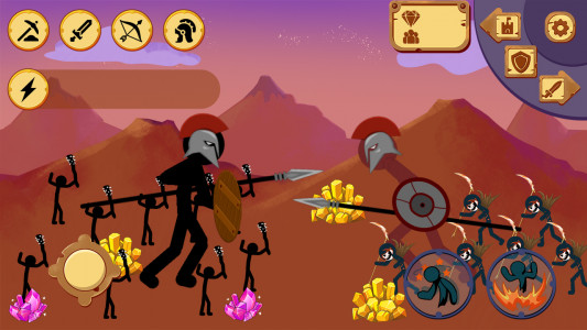 اسکرین شات بازی War Stickman - Stick Battle Games 4