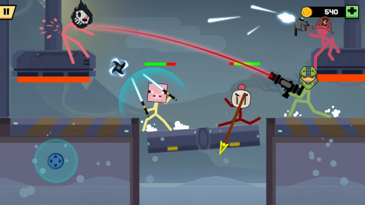 اسکرین شات بازی Stick Fight Battle 1