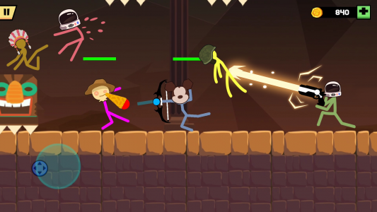 اسکرین شات بازی Stick Fight Battle 4