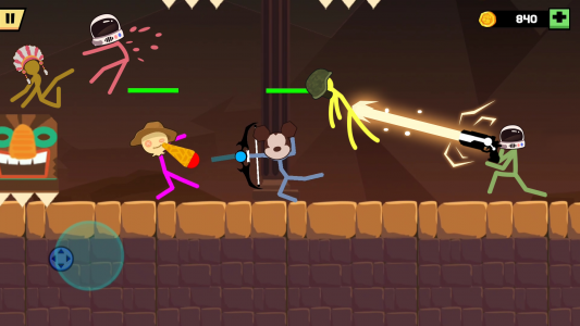 اسکرین شات 4 بازی Stick Fight Battle