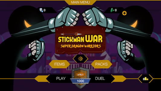 اسکرین شات بازی Stickman War - Super Dragon Warriors 1