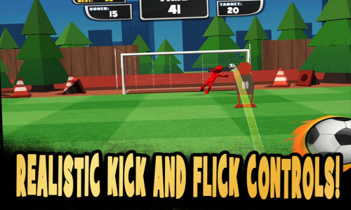 اسکرین شات بازی Stickman Freekick Soccer Hero 4