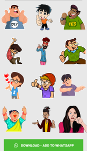 اسکرین شات 6 برنامه Diwali Stickers Sticker Maker