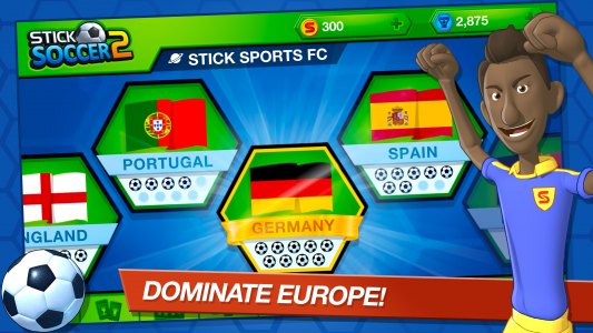 اسکرین شات 4 بازی Stick Soccer 2