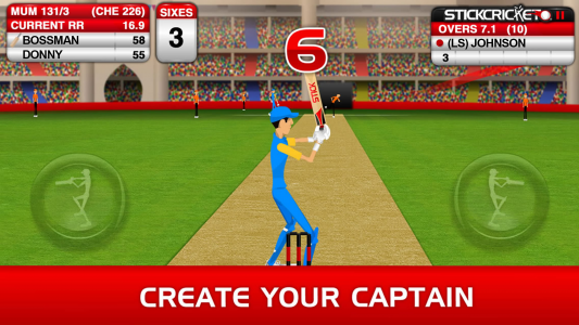 اسکرین شات 1 بازی Stick Cricket Premier League