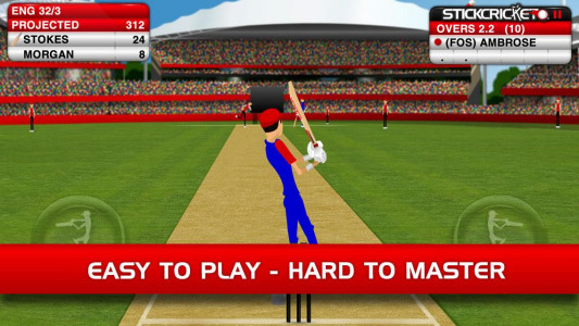 اسکرین شات بازی Stick Cricket Classic 3