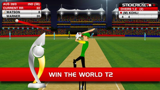 اسکرین شات بازی Stick Cricket Classic 2