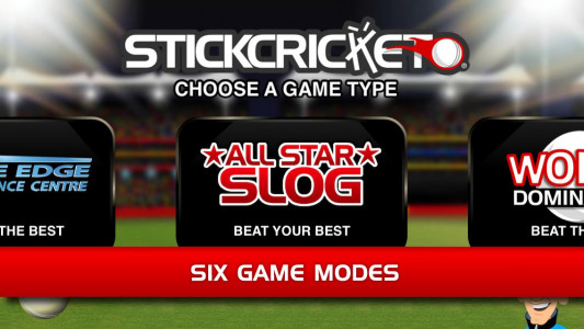 اسکرین شات بازی Stick Cricket Classic 4