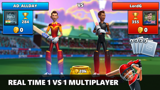 اسکرین شات بازی Stick Cricket Live 2