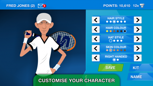 اسکرین شات بازی Stick Tennis Tour 5