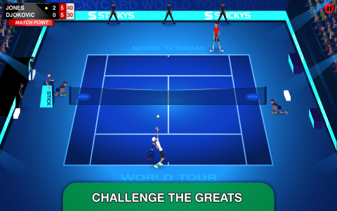 اسکرین شات بازی Stick Tennis Tour 2