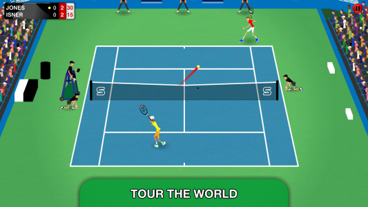 اسکرین شات بازی Stick Tennis Tour 1