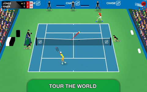 اسکرین شات بازی Stick Tennis Tour 1