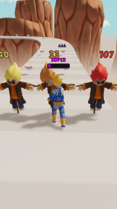 اسکرین شات 3 بازی Fighters Run