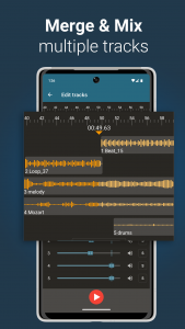 اسکرین شات 4 برنامه Up Tempo: Pitch, Speed Changer