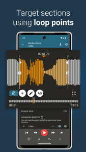 اسکرین شات 5 برنامه Up Tempo: Pitch, Speed Changer