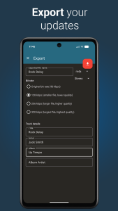 اسکرین شات 7 برنامه Up Tempo: Pitch, Speed Changer