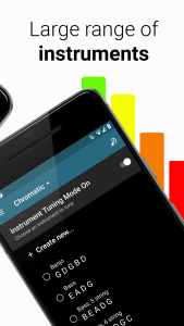 اسکرین شات 3 برنامه Tuner - Pitched!