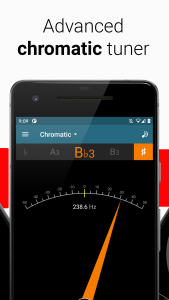 اسکرین شات 4 برنامه Tuner - Pitched!