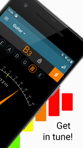 اسکرین شات 2 برنامه Tuner - Pitched!