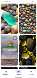 اسکرین شات 6 برنامه Stone Wallpapers 4K