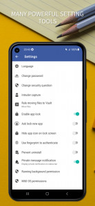 اسکرین شات 6 برنامه Applock - Gallery Vault